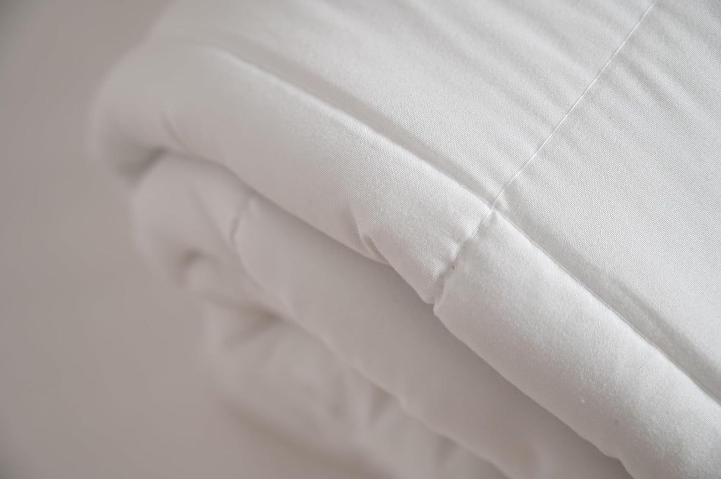 Dyne TRAMAS+ 200 Gr/M² til senge lavet af silikoniserede hule fibre - 150X220 Cm - Oeko Tex certificeret - Hvid, blød, varm, minimalistisk - Seng 90 Cm Dyner og dyner Naty Shop