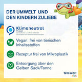 Tetesept Kids Dino - badetilsætning til børn, skum, farver vandet grønt, 40 ml Naty Shop