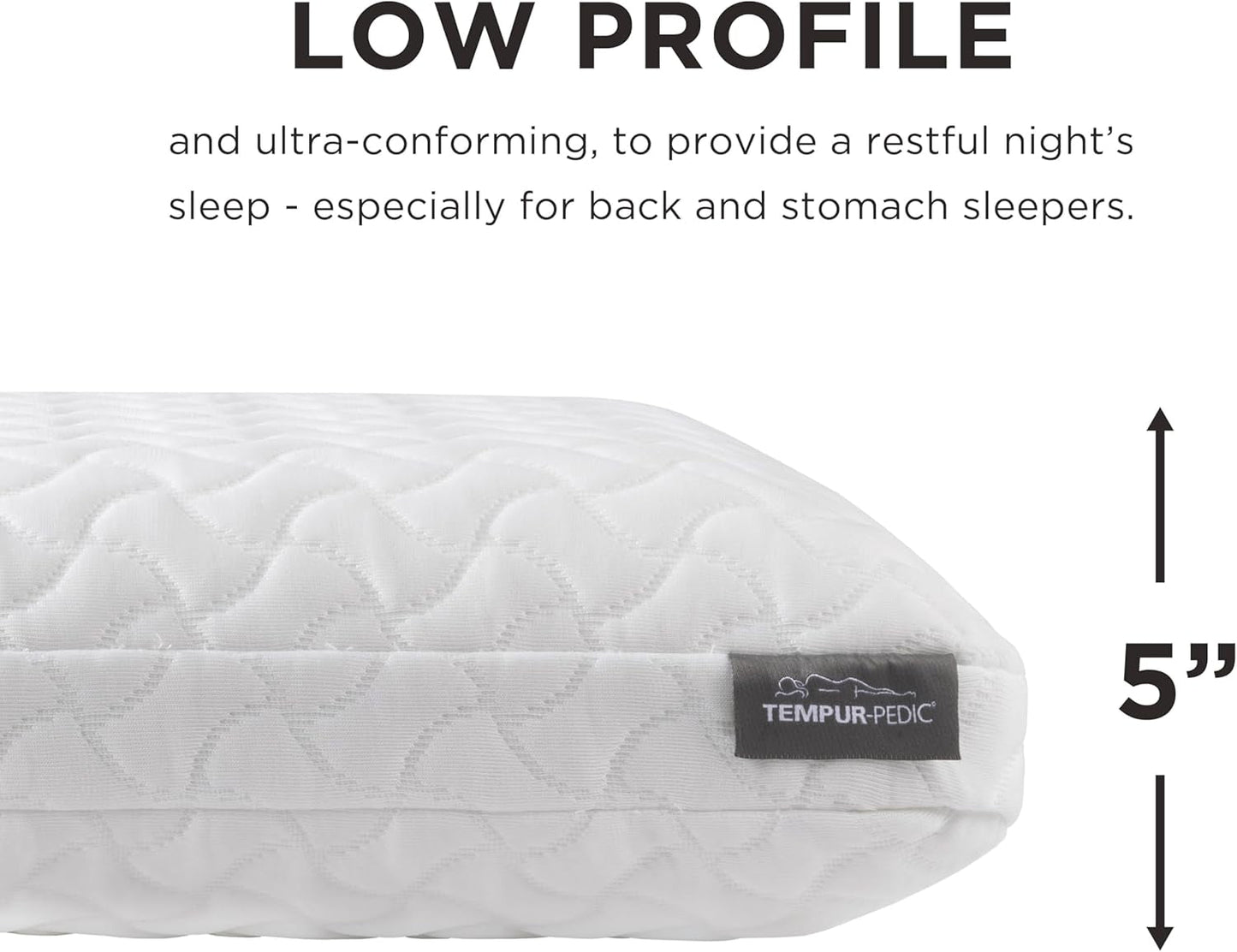 Tempur-Pedic Tempur-Cloud sovepude, standard, hvid, 1 antal (pakke med 1) Naty Shop standardpuder