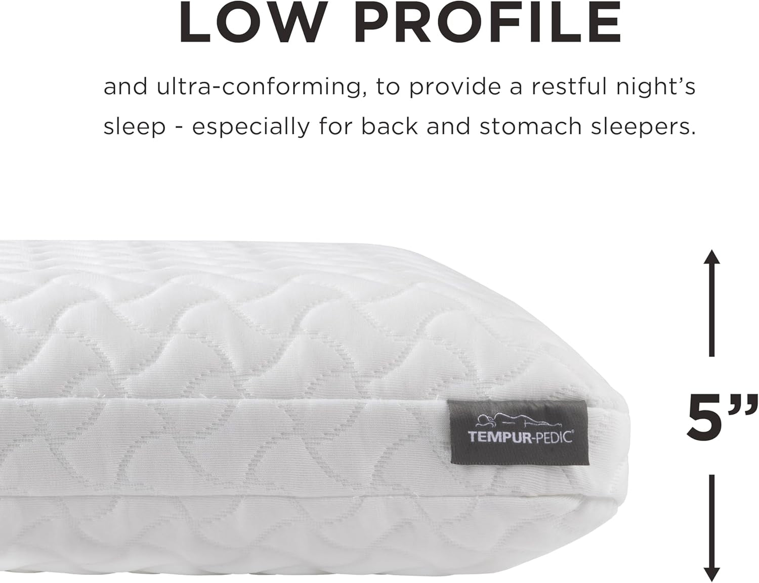 Tempur-Pedic Tempur-Cloud sovepude, standard, hvid, 1 antal (pakke med 1) Naty Shop standardpuder