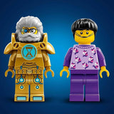 LEGO Dreamzzz 2-i-1 Mr Oz's rumbuggy legetøjsbil eller rumfærgesæt indeholder Mr Oz, Albert og Jayden minifigurer, rumgave til børn 8+ 71475 byggesæt Besuche den LEGO-Store