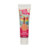 Funcakes Peach Gel madfarve: Højkoncentreret madfarve til dej, creme, fondant og marcipan. Nem dosering. Enkelt dråbe for at skabe levende farver. Halal. 30 g.