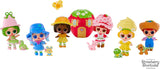 LOL overraskelse! Elsker Strawberry Shortcake Tots - Duftende samlerdukker med 7 overraskelser, kæledyr, mode, sko, hat, legesæt med Strawberry Shortcake Convertible House, i alderen 4+
