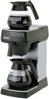 F454 Novo Espressomaskine, 1,5 L, Sort, 430 (H) x 205 (B) x 340 (D) mm