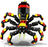 LEGO Creator 3I1 Vilde dyr: Overraskelsesedderkop - legetøj til at bygge om til en skorpion eller slangefigur - byggesæt med 3 modeller - gave til drenge og piger fra 7 år 31159 Byggesæt Besuche den LEGO-Store