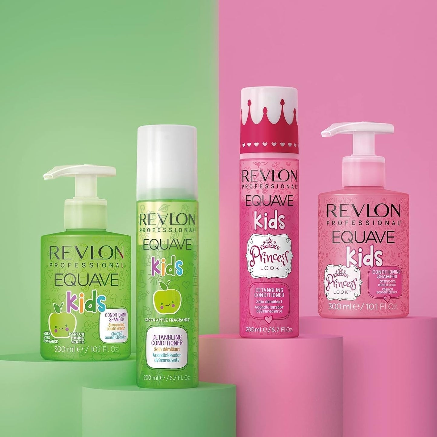 REVLON PROFESSIONAL, Skånsom shampoo til børn med fugtgivende gelformel, 300 ml REVLON Brusebad og bad