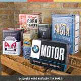 Nostalgic-Art Retro Kaffeboks, 1,3 L, Vespa - Italiensk Klassisk - Gaveidé til Scooter-fans, Originalt Licenseret Produkt (OLP), Vintage Design Workshop Decoration, Vintage Design Workshop Decoration Food Opbevaringsbokse Naty Shop