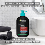 Garnier Charcoal Cleanser Ansigtsrensegel mod hudorme og bumser 250 ml bruser og bad Naty Shop