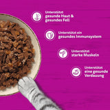 WHISKAS PURE DELIGHT Vådfoder i gelé 24 x 85g Classic Ragout (4 pakker) 48 portionsposer