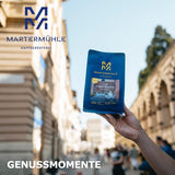 Espressobønner Martermühle Cioccolato 500g Stærk | Arabica/Robusta | Smag: Macadamianødder, mælkechokolade | Let ristede hele espressobønner, lav syre