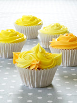 Sugarflair Pasta Madfarve Gul Sæt med 4 Pasta Mad Farve Fondant Marcipan Sugar Pasta Smørcreme og mere: Påskelilje Canary Yellow Creme Æg Melon Sæt med 4