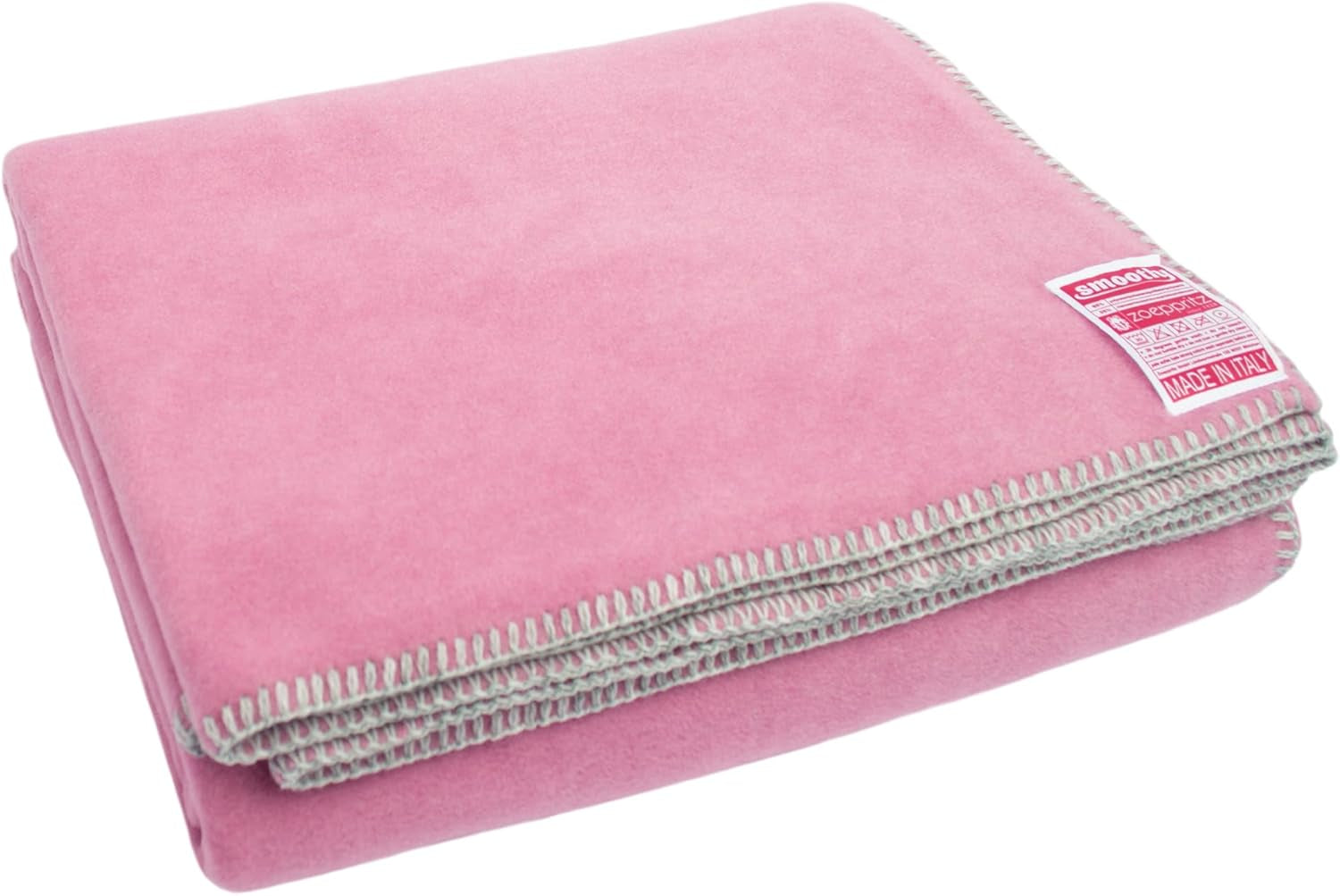 Zoepritz fra 1828 Smoothy fleece tæppe - Fluffy behagelig polar fleece tæppe - Vegansk - 140X190Cm - 010 Off-White, 010 Offwhite Zoepritz Siden 1828 440 Blue Lavender 140X190Cm