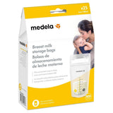 Medela modermælksopbevaringsposer 25 stk, ca. 200 ml, hvid (spansk version) Tilbehør Mad og amning Baby Naty Shop 25 poser