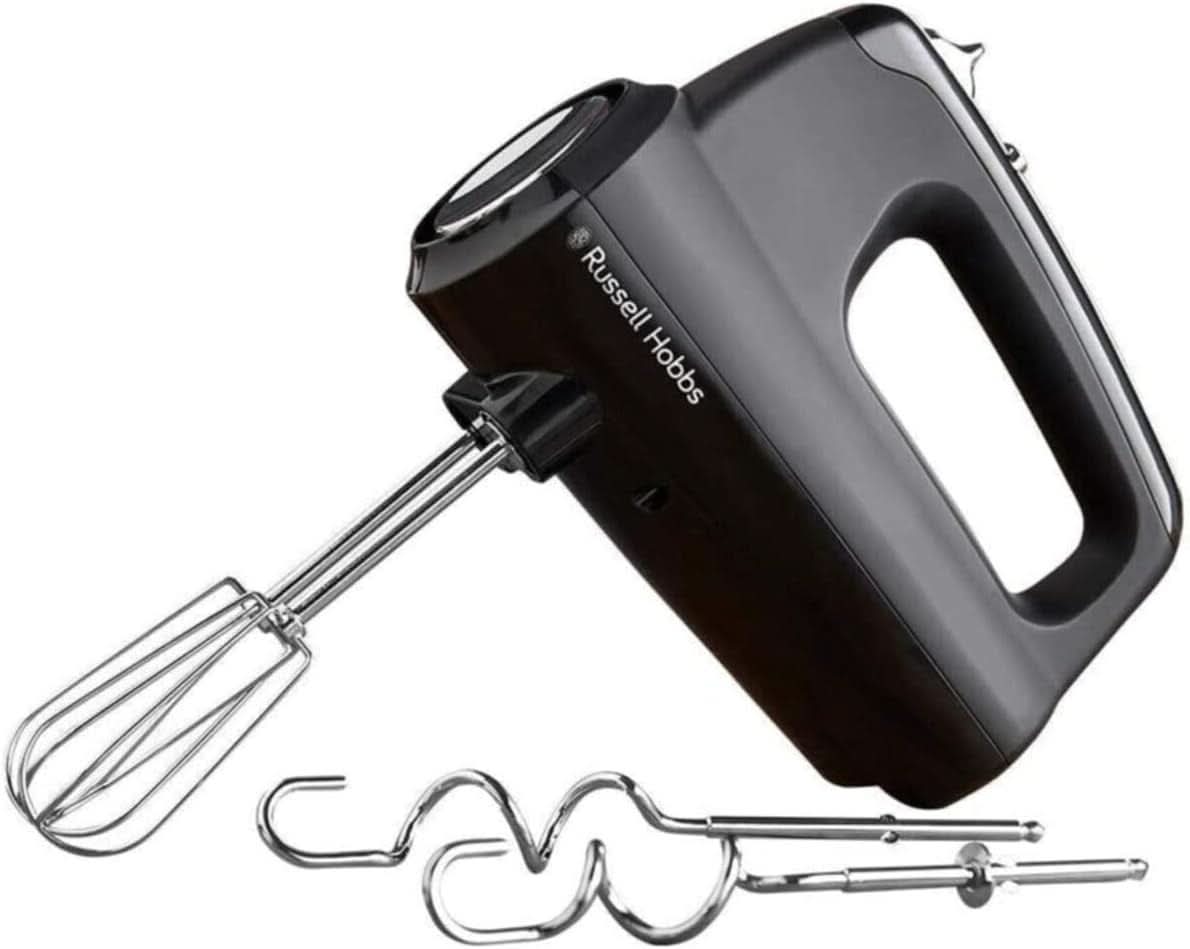 Russell Hobbs Standmixer [1.5L Glasbehälter] Matt Schwarz (Starker 0.9PS Motor, Impuls-/Ice-Crush-Funktion, Edelstahlmesser, Bpa-Frei Mixer, Elektrischer Zerkleinerer, Smoothie-Maker) 24722-56 Kitchen Single Naty Shop Håndmixer