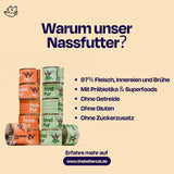 The Better Cat - Kornfrit vådfoder med ekstra højt kødindhold - Premium kornfrit og sukkerfrit kattefoder (200 g, kylling)