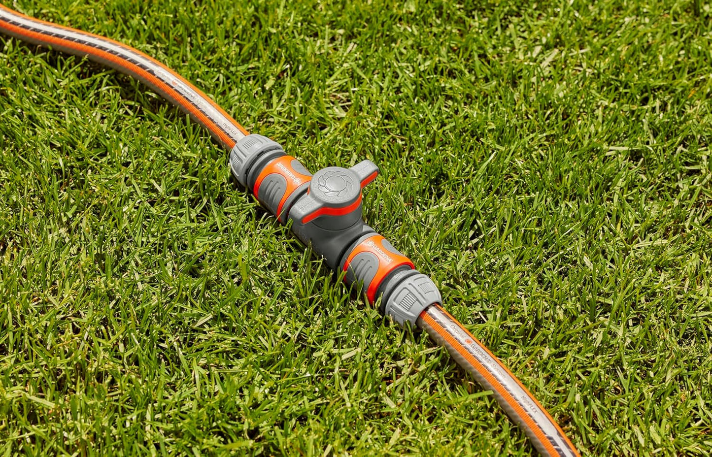 Gardena Kobling med reguleringsventil, Grå, Orange