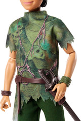 DISNEY Peter Pan og Wendy - poserbare figurer med typiske kostumer og aftageligt tilbehør, bukser i blødt materiale, til genskabelse af yndlingsscener eller kreativ leg, til børn fra 3 år og opefter, HNY36
