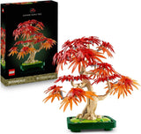 LEGO Botanicals Japansk rød ahorn - Bonsai træ - Kunstigt plantesæt med røde og orange blade, plus skål - Indretning til hjemmet - Gaveidé til voksne - 10348 Byggesæt Besuche den LEGO-Store Standard titel