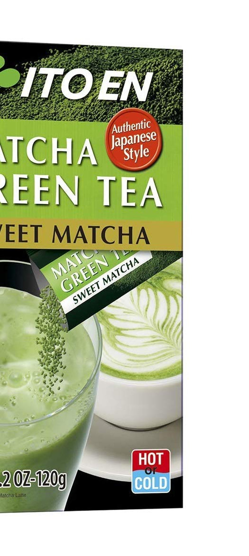 ITO DA Instant Matcha Powder – Sødet Matcha-tepulver i 12 g poser (10 stykker pr. pakke) – 1 x 120 g (2 pakke)