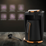 Tyrkisk kaffebar Inca | Türk Kahve Maskiner | 250 ml (1-4 kopper) | 400W | IKM-01 | Beskyttelse mod spild og kogning uden vand | Varmeplade i rustfrit stål | Automatisk nedlukning | Til en perfekt tyrkisk kaffe