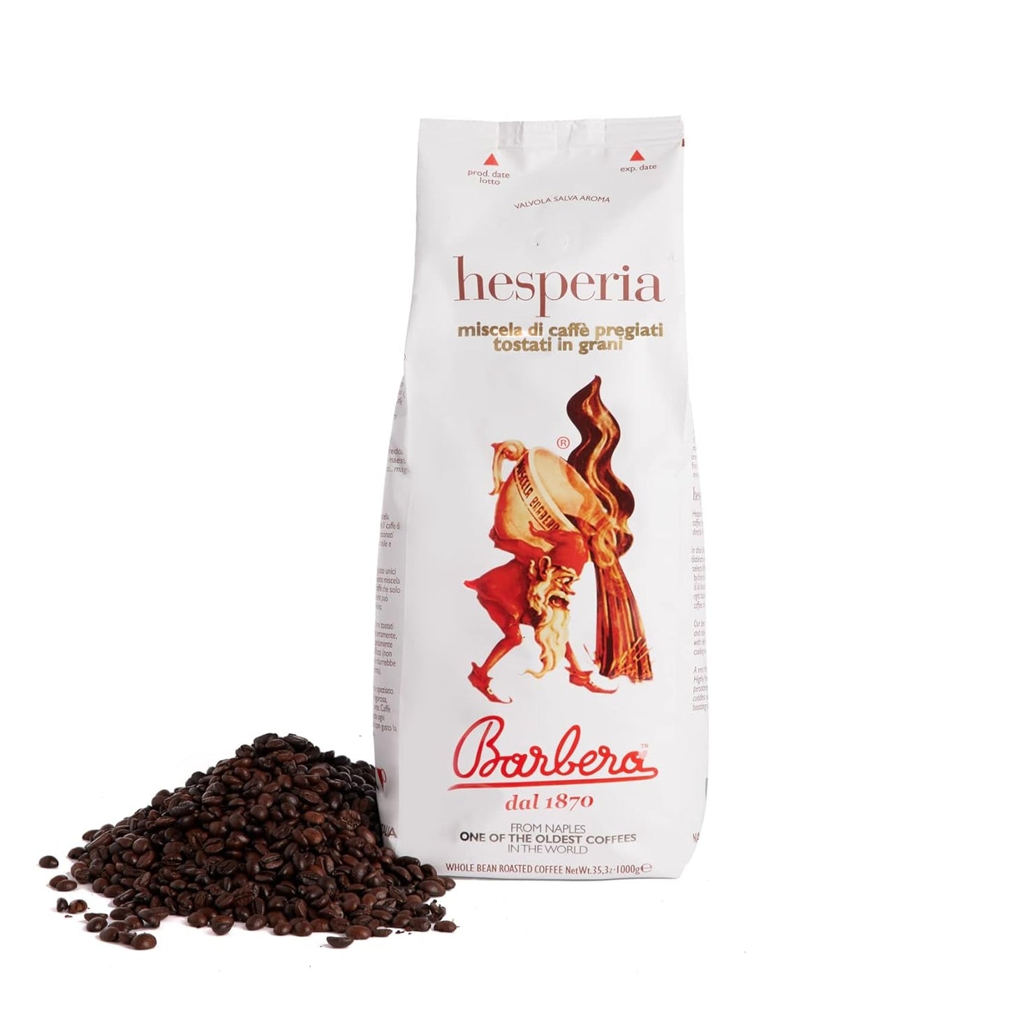 Caffè Barbera - Kaffesæt med 3 blandinger - 1870