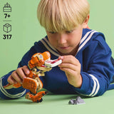 LEGO Jurassic World Little Eatie: T.Rex byggelegetøj til drenge og piger 7 år gammel dinosaurbyggesæt Gavemodel til børn med bevægelig mund, hoved og hale 76967 Byggesæt Besuche den LEGO-Store