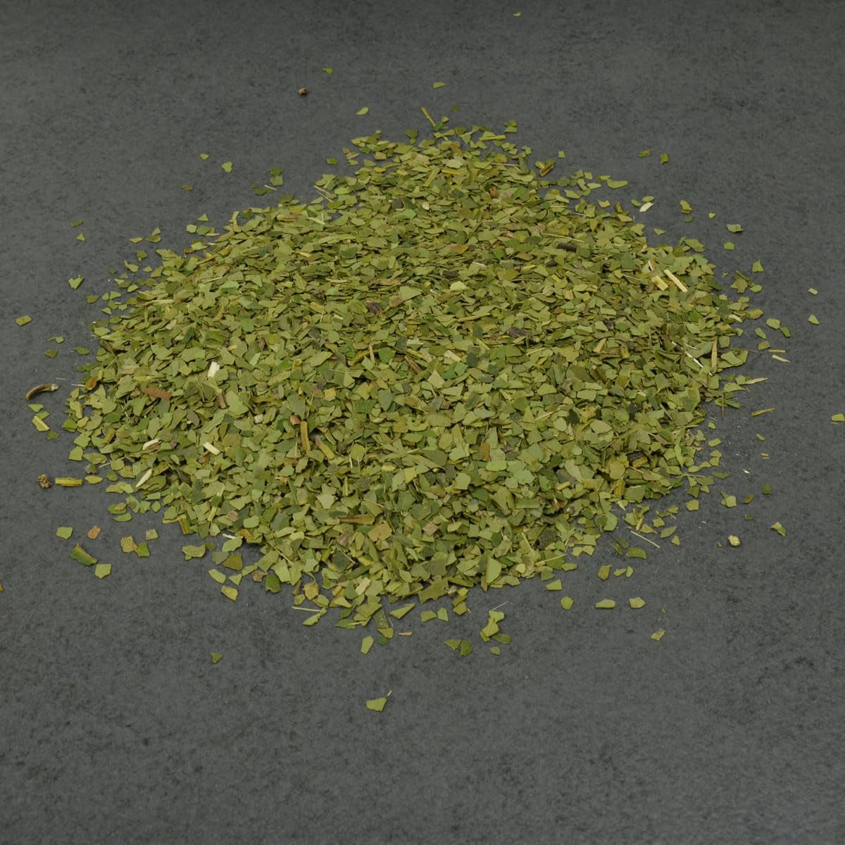 Delicatino - Naturlig grøn PURE LEAF 500G, økologisk yerba mate stilkløs, frisk og røgfri, økologisk dyrket, vakuumpakket for maksimal friskhed