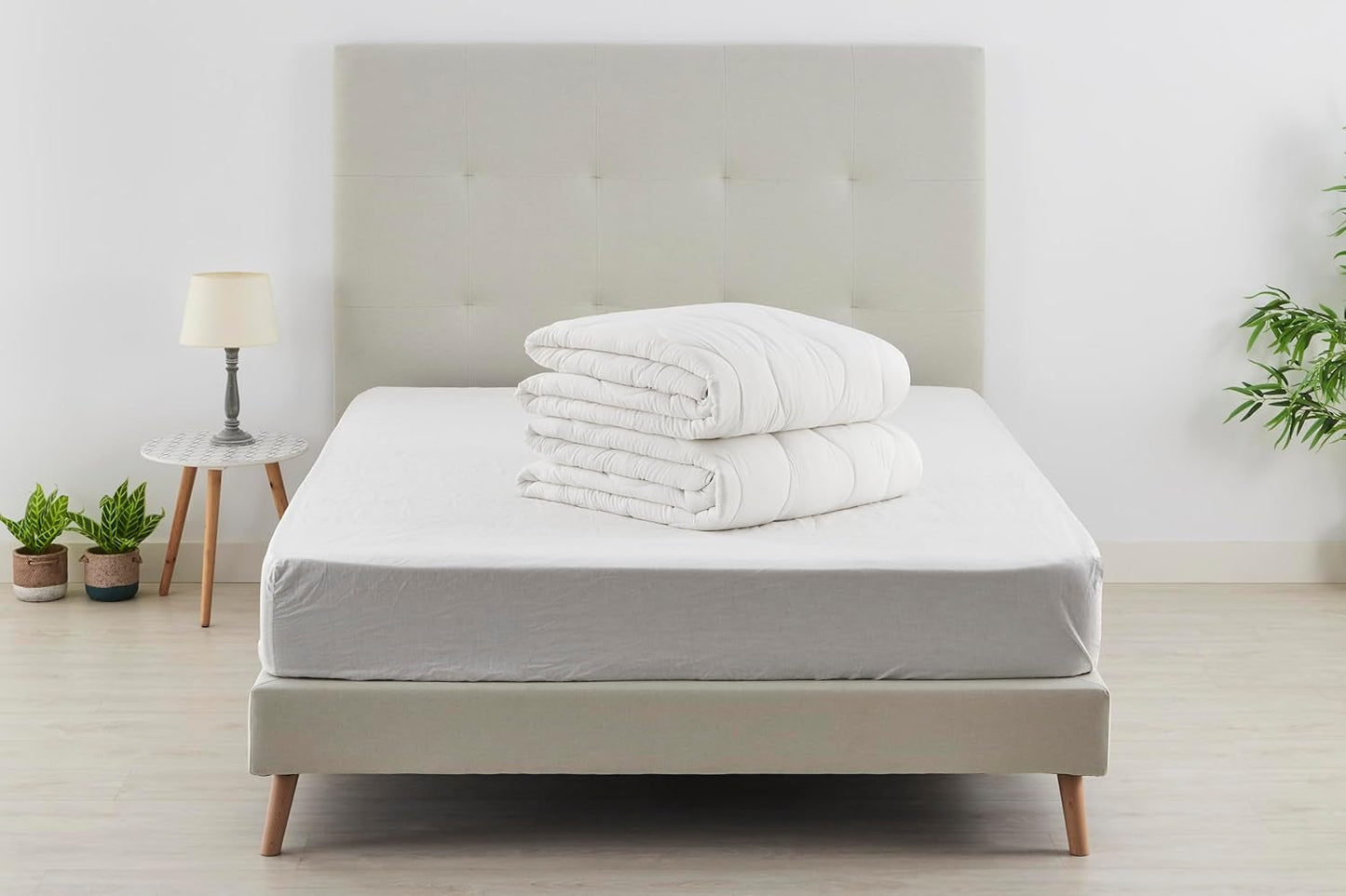 Degrees Home - 4 Estaciones - Nordisk dyne, 180 Cm, 2 dyner. Vinter: Fibre 270 G/M2; Sommer 170 Gr/M2-260X240 Cm Dyner og dyner Naty Shop