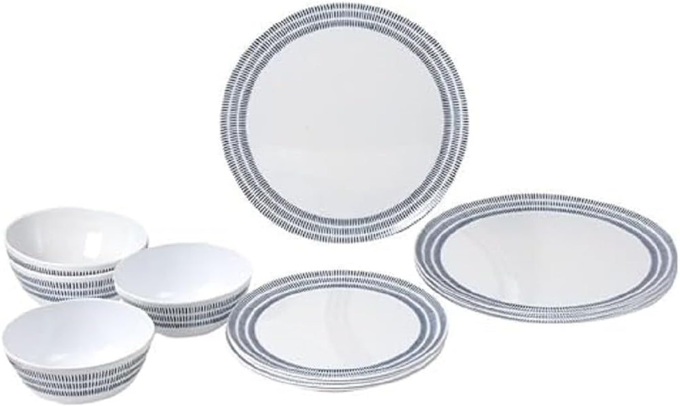 0830148N.C6T Geschirrset, 12-teilig, BlueBAY, 3-teilige sæt