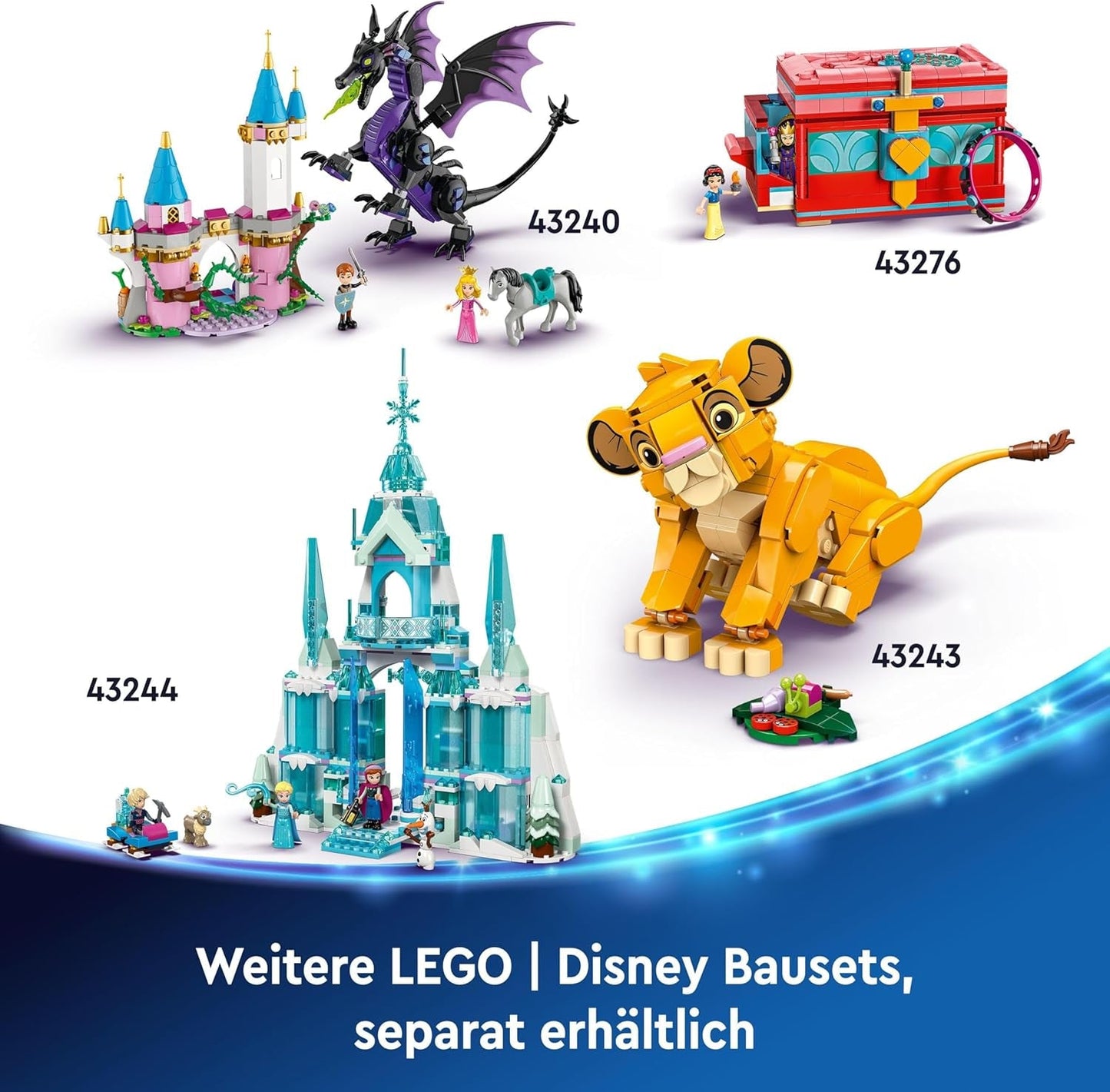 LEGO Ç€ Disney Encanto Magical House of Madrigals Børnedukkehus med Mirabel Legefigur byggelegetøj til piger og drenge fra 7 år 43245 Byggesæt Besuche den LEGO-Store