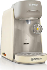 Bosch Tassimo finesse TAS162E kapsel espressomaskine, 70 drinks, mere intens kaffe med et tryk på en knap, automatisk sluk, bæredygtig, perfekt dosering, 1400 W, sort/sort
