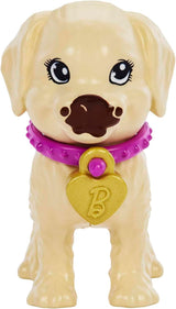 Adoption Barbie Puppy - Dukke og 2 hvalpe, med adoptionscertifikater, farveændringseffekt, bur og tilbehør, til børn fra 3 år og derover, HKD 86