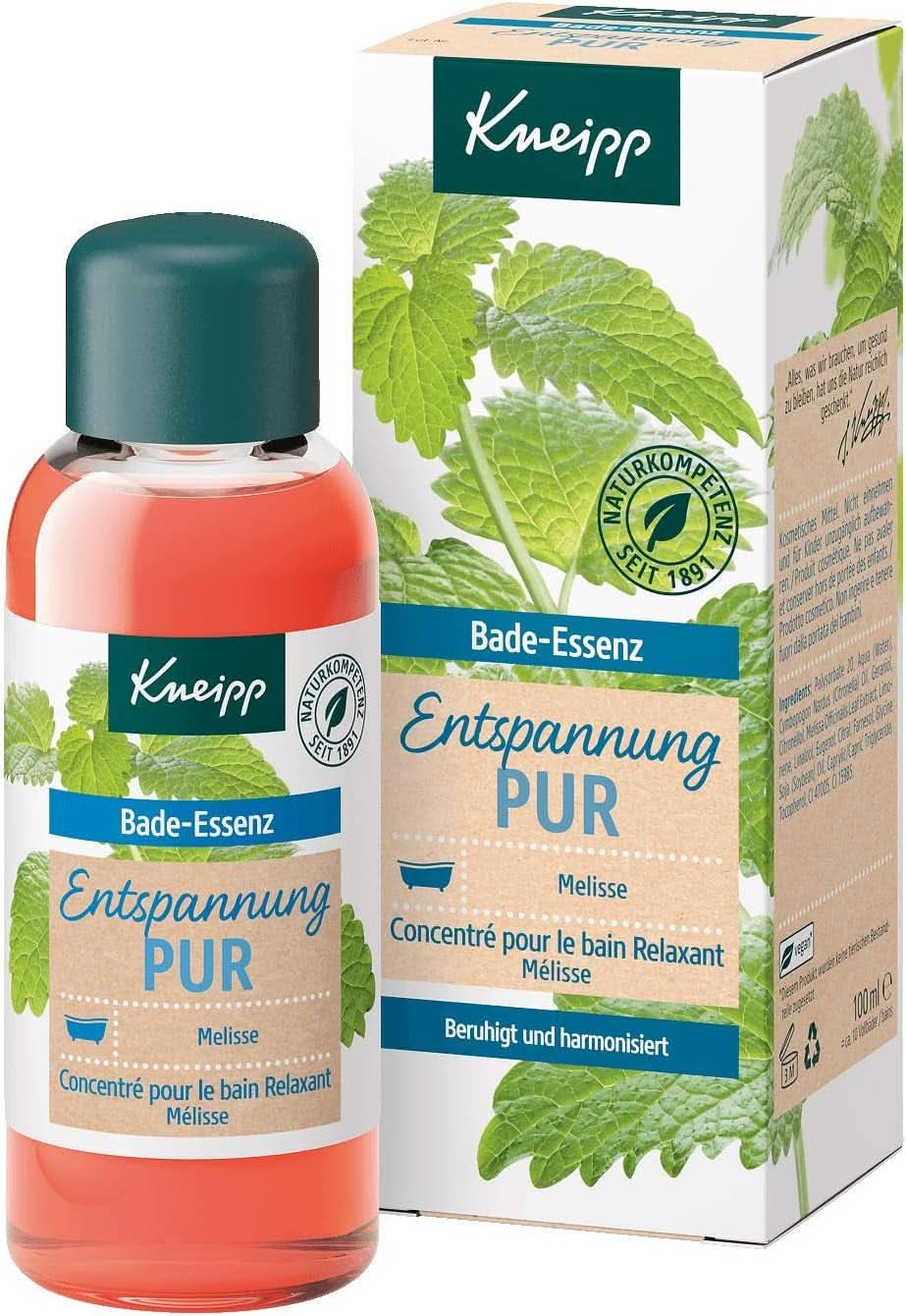 Kneipp Bade, badeolie med naturlig indisk melissa æterisk olie og citronmelisseekstrakt, 100 ml Naty Shop Standard titel