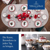 Villeroy & Boch Toys Delight Royal Classic hylde, dekorativt udstillingsstander i flere niveauer til småkager, kager og små kagestykker, premium porcelæn, hvid