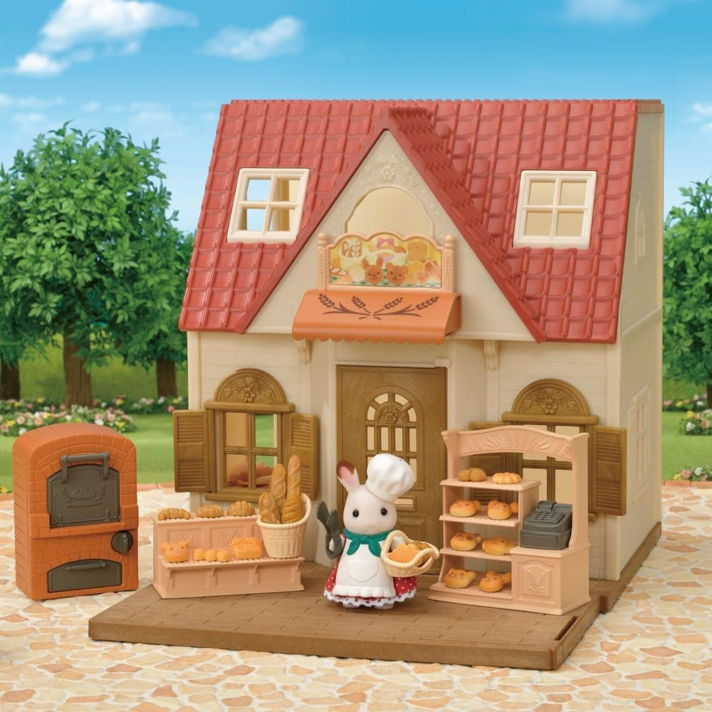 Sylvanian Families 5536 Dukkehus Bageri Sæt - Dukkehus Legesæt