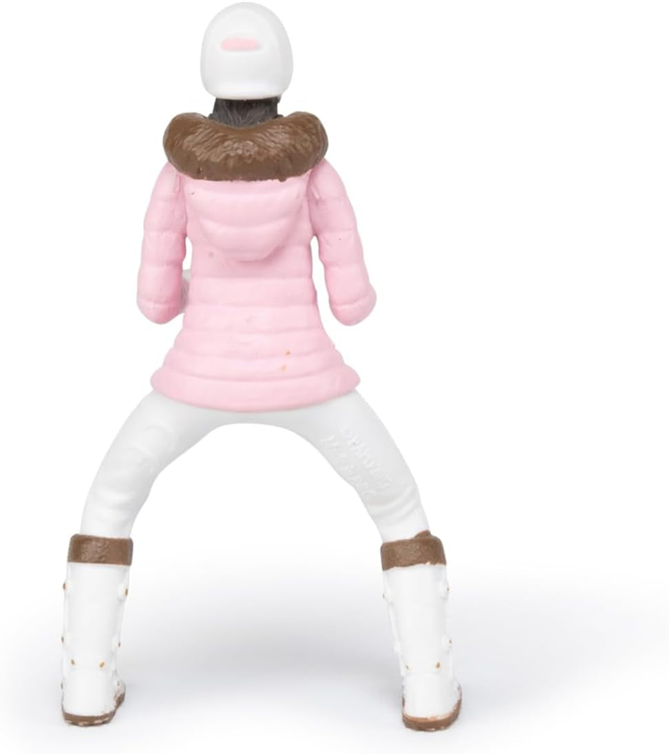 PAPO - Hestefigur - Rider Fashion Winter, passion for ridning, legetøj til børn fra 3 år. Naty Shop actionfigurer