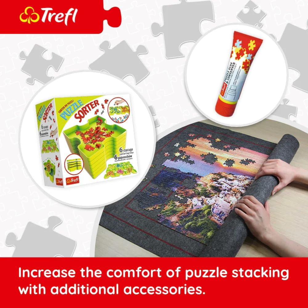 Jigsaw Puzzle - "1000" - Sjove hundeportrætter Puzzle Naty Shop