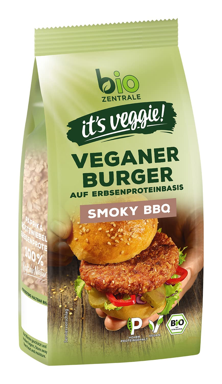 Biozentrale Bulgur i bakke med grøntsager og ingefær | 200 g perfekt til et hurtigt takeaway måltid | kilde til vegansk protein | let at tilberede