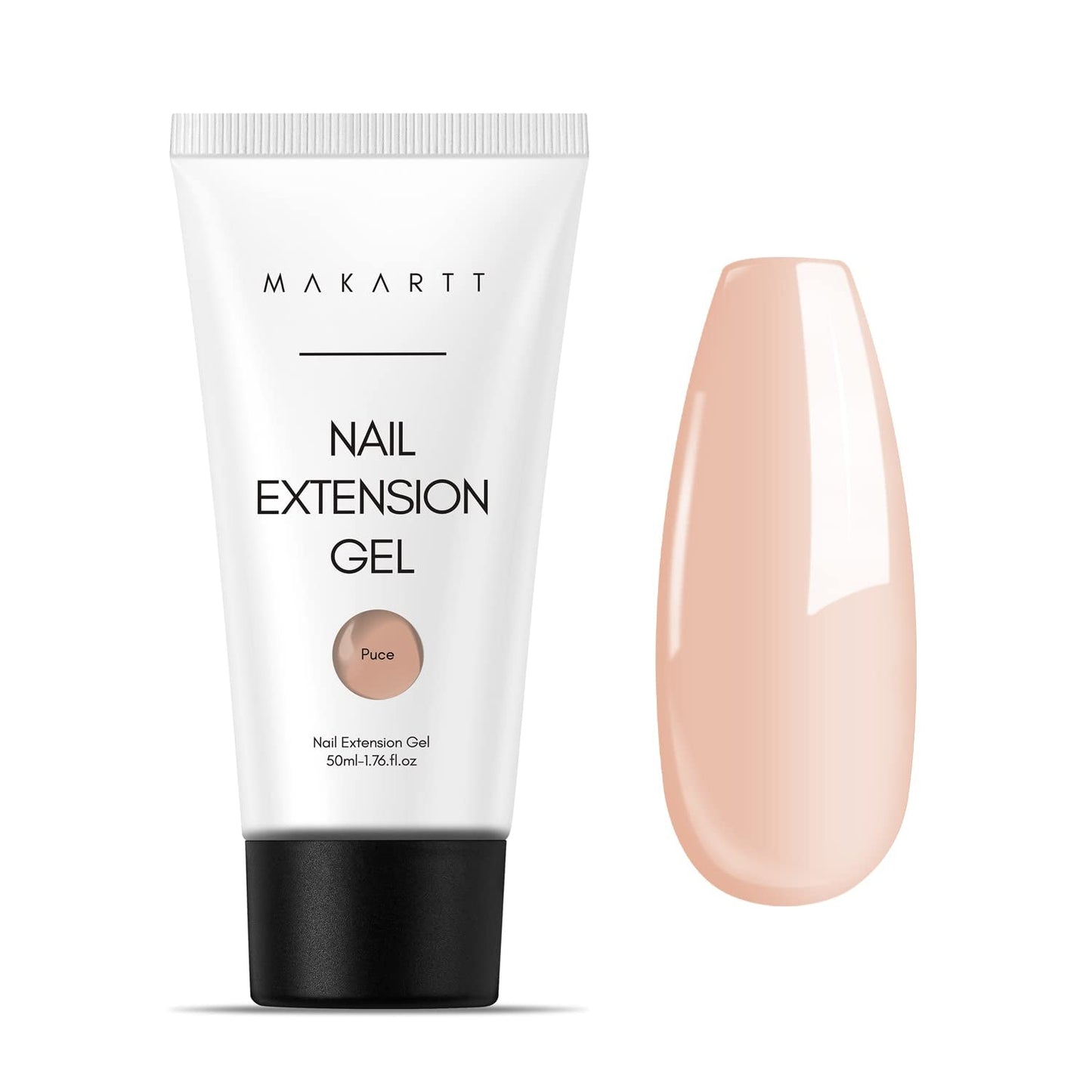 Makartt Poly Nail Extension Gel - Akryl Extension Gel, Nail Strengthening Gel, Negle Decoration, 50ml (lilla)