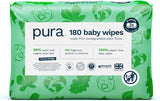 Miljøvenlige engangsbabyservietter til følsom babyhud 70 servietter (1 pakke) 99 % vand 100 % plastikfri til følsom hud Eksemtilbøjelig nyfødt biologisk nedbrydelig vegansk