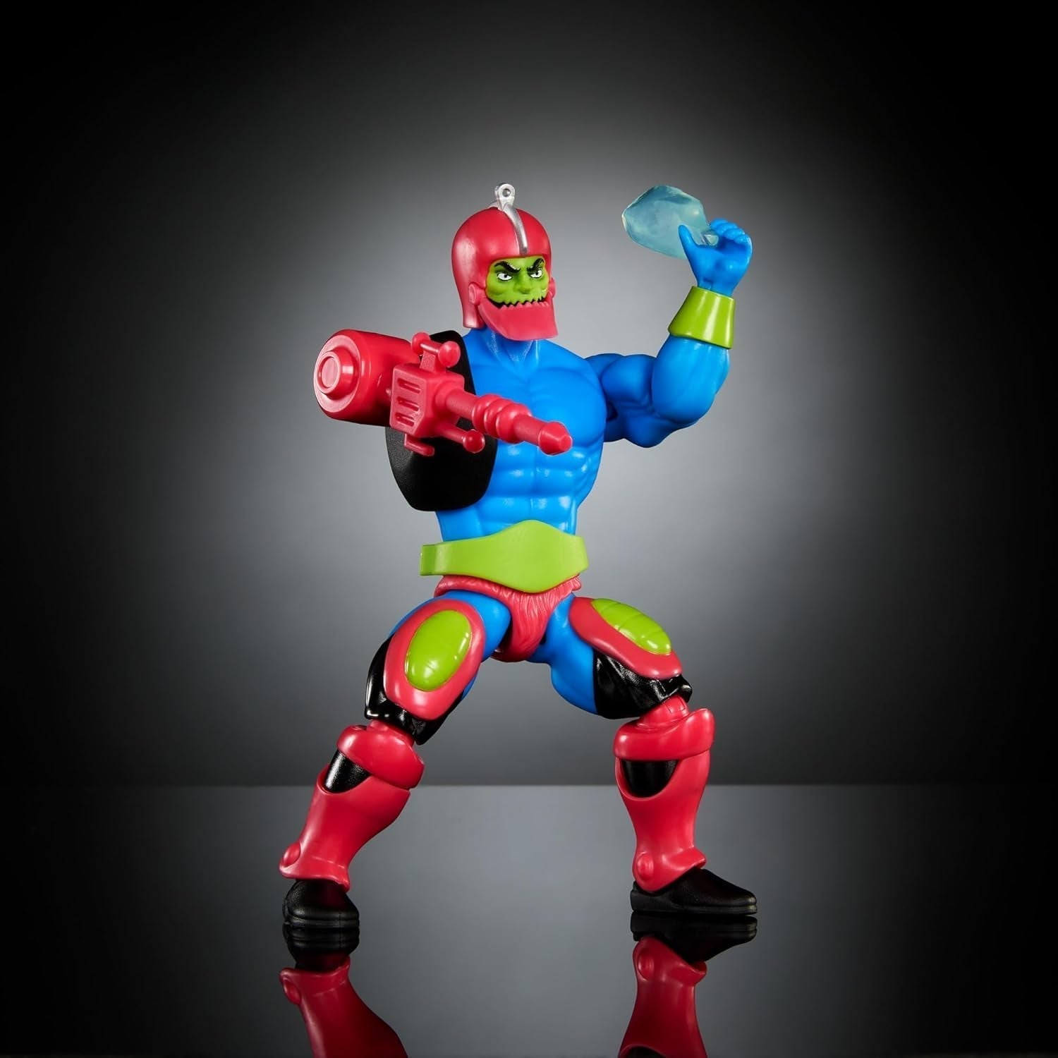 Masters of the Universe Origins Action Figur Trap Jaw Samlefigur, ca. 14 cm stort populært MOTU-skurkelegetøj med 16 bevægelige led og tilbehør, HYD41, [Multicolor] Actionfigurer Naty Shop
