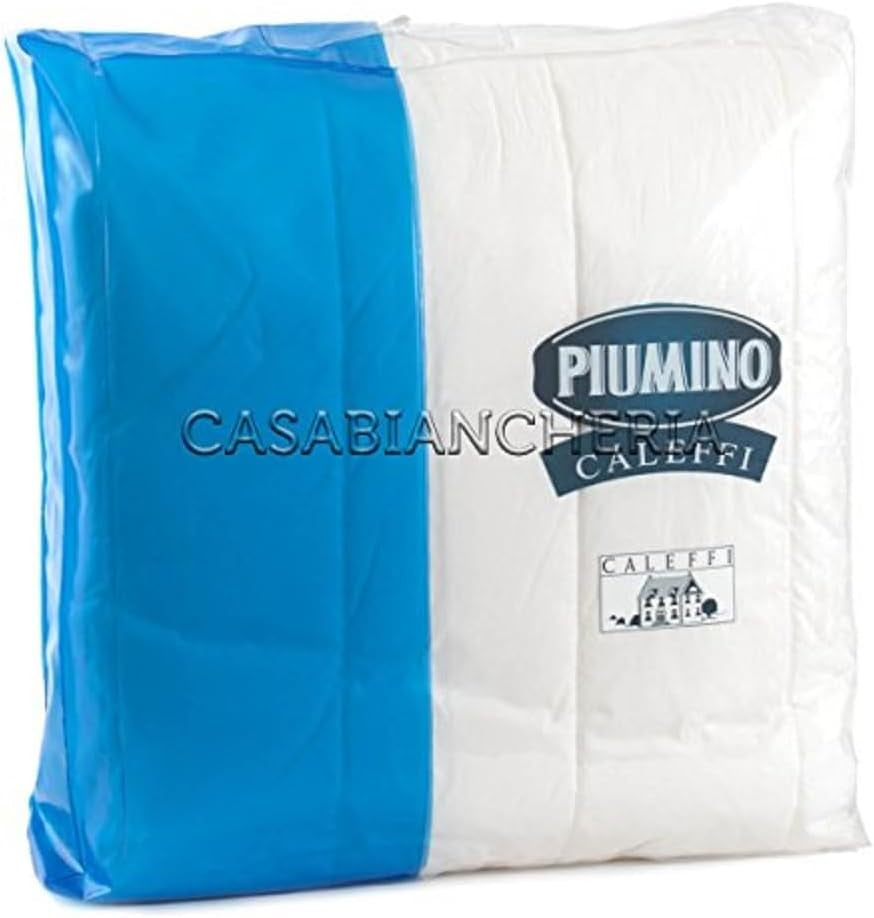 Caleffi Dormissimi Four Seasons Quilt, Polyester, Ensfarver, Dobbeltsengsdyner og -dyner Naty Shop