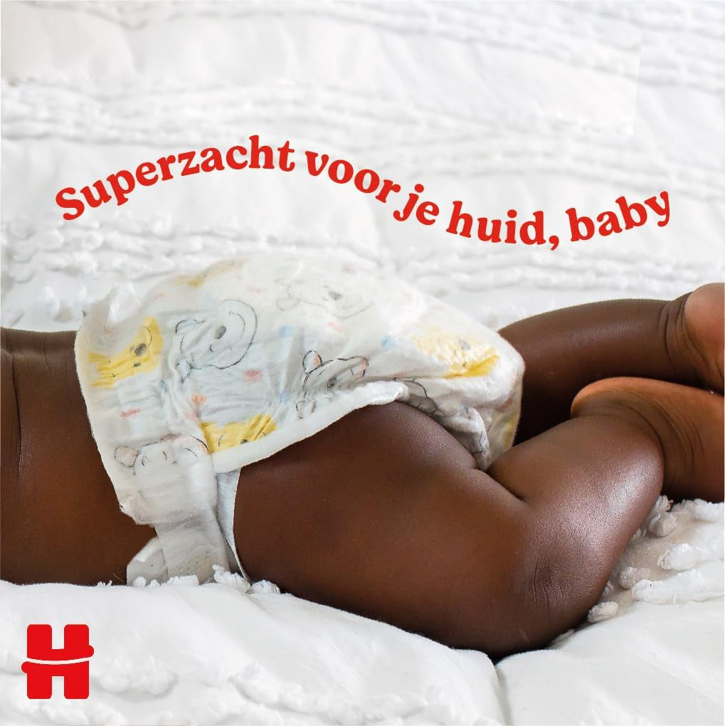 Huggies Extra Care Babybleer, størrelse 2 (3-6 kg), Super Absorbent, Disney Design, Bulk Pack, 160