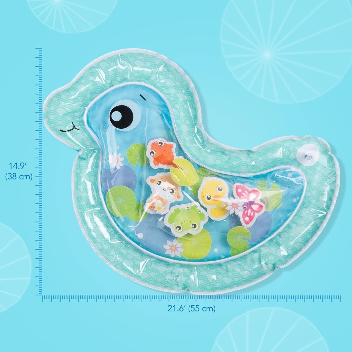 Playgro vandmåtte baby, oppustelig vandlegemåtte babylegetøj sanselegetøj til 3 6 9 måneder Legetøj Bebe Naty Shop