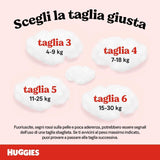 Huggies Ultra Comfort bleer, str. 3 (4-9 kg), Disney design, 168 stk