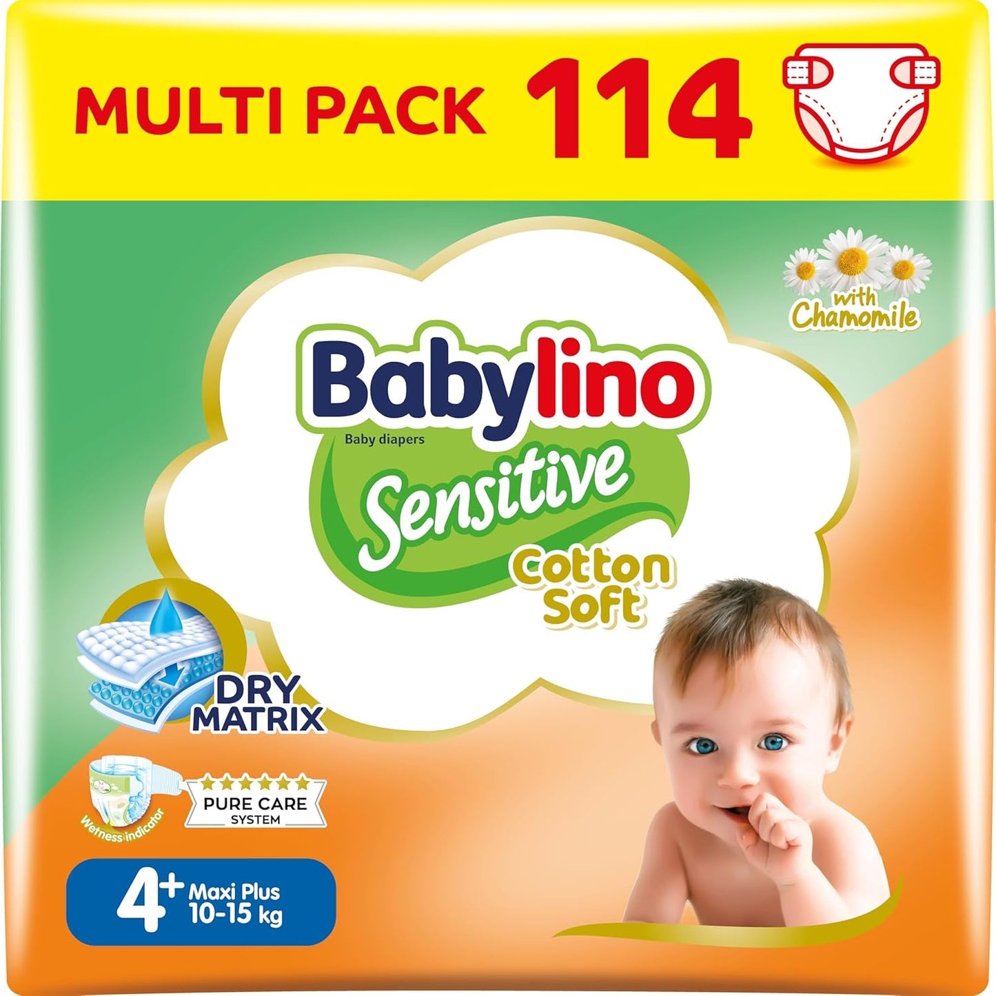 Babybleer Sensitive str. 4, Maxi (8-13 kg), 20 stk
