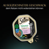 SHEBA Wet Cat Food, Nature's Collection i laksesauce, 2 x 11 x 85g
