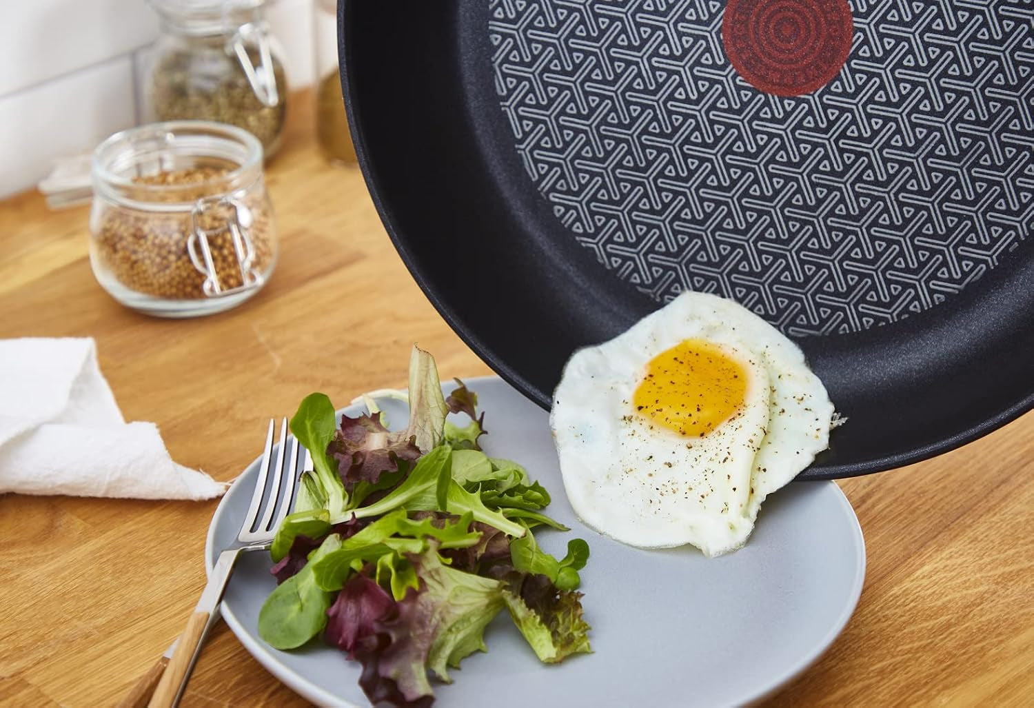 Tefal Duetto, temperaturindikator Thermo-Spot Gryder og pander Naty Shop