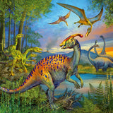 Ravensburger børnepuslespil - 09317 Dinosaurernes fascination - 3X49 puslespil til børn fra 5 år og opefter Naty Shop