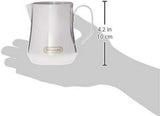 De'Longhi Milk Pitcher DLSC060, mælkekande til manuel opskumning, ergonomisk håndtag, kapacitet 350 ml, rustfrit stål